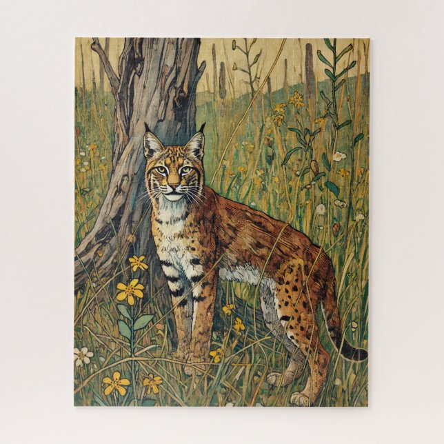 Bobcat 500 Piece Quebra-cabeça (Vertical)