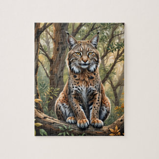 Bobcat Realismo Jigsee Quebra-cabeça
