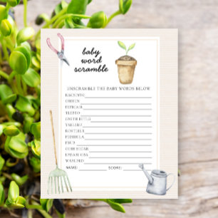 Bobo crescido - Jogo de drenagem de palavras