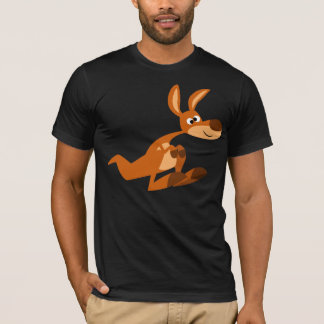 Bobo de desenho animado canguru T-shirt