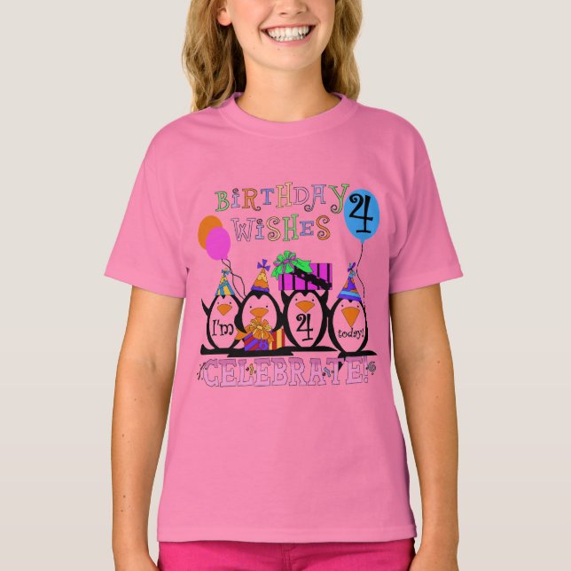 Bobo Pinguins 4º t-shirts e presentes (Frente)