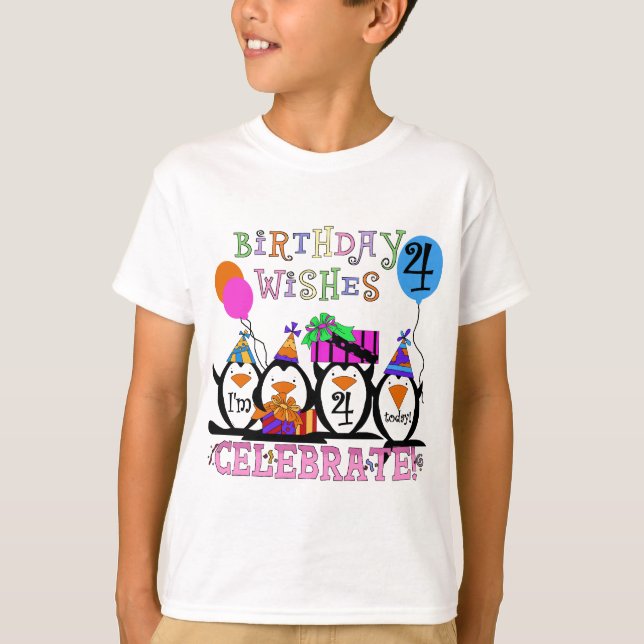 Bobo Pinguins 4º t-shirts e presentes (Frente)