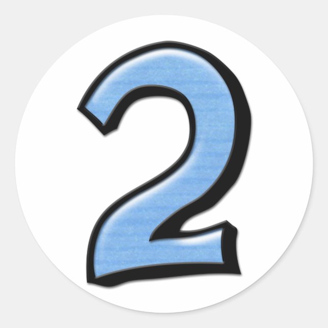 Bobos 2 adesivo azul (Frente)