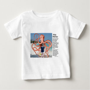 Bobos: Octopus Baby T-Shirt comendo homem