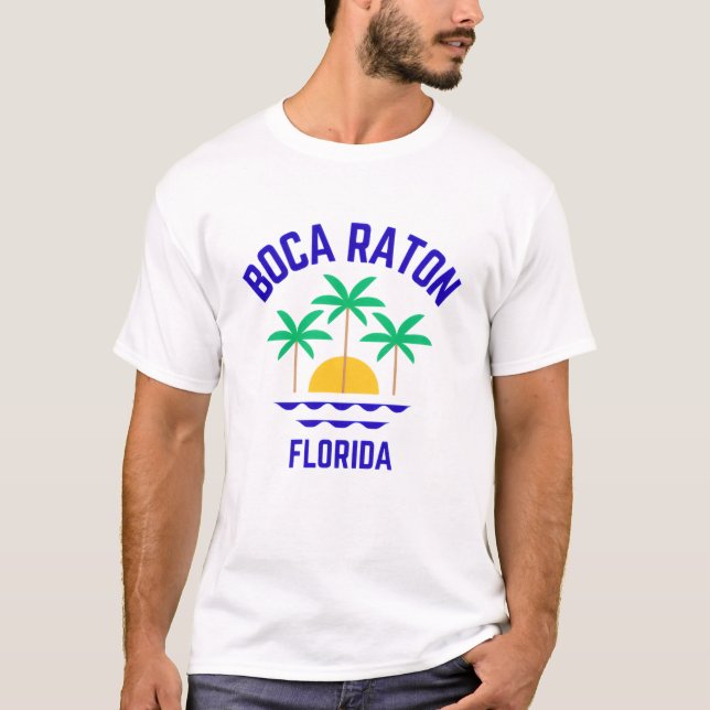 Boca Raton Florida T-Shirt (Frente)