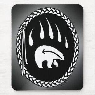 Boca Tribal Art Mousepad Na moda Wildlife Mousepad