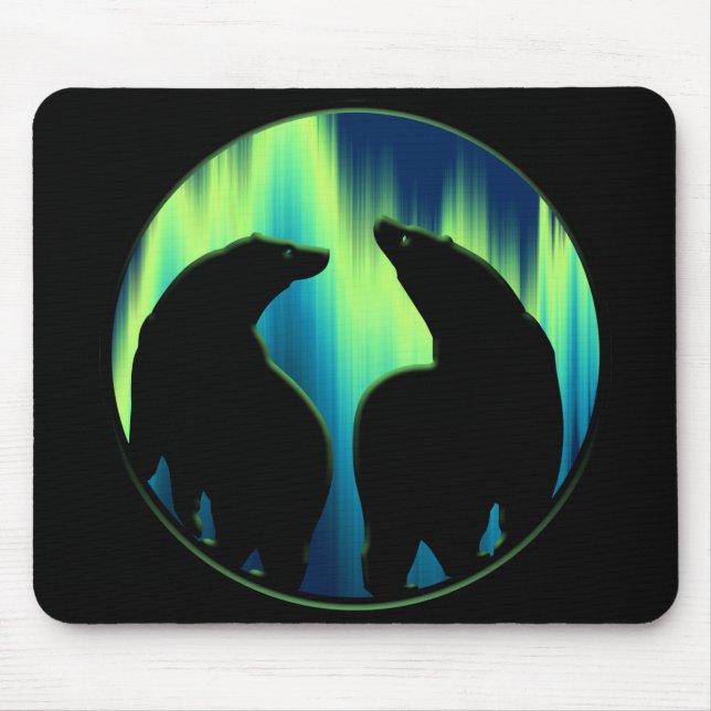 Boca Tribal Art Mousepad Na moda Wildlife Mousepad (Frente)