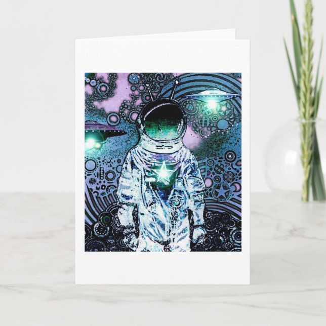 Bocados do cartão -7- do espaço (Frente)