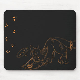 Bocejo feroz Mousepad de Kaeko