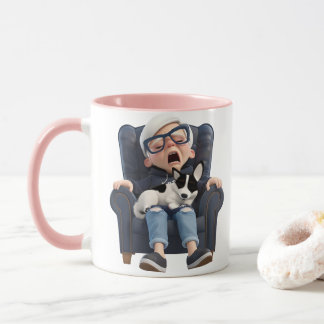 Bocejo para café! Caneca de café