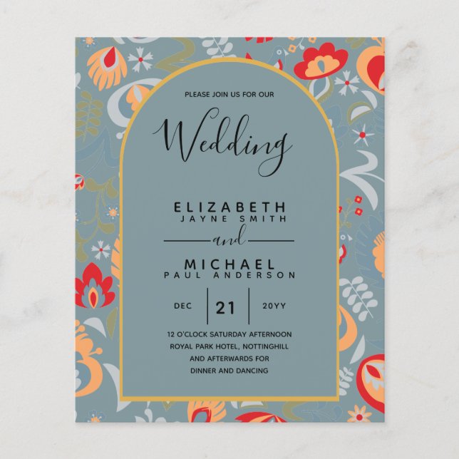 Boda de Inglês Bilíngue - Espanhol (Frente)