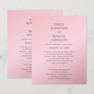 Boda Espanhola de BILINGUAL, com dupla face orçam