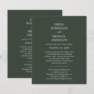 Boda Espanhola de BILINGUAL, com dupla face orçam