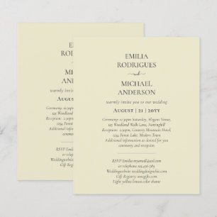 Boda Espanhola de BILINGUAL, com dupla face orçam