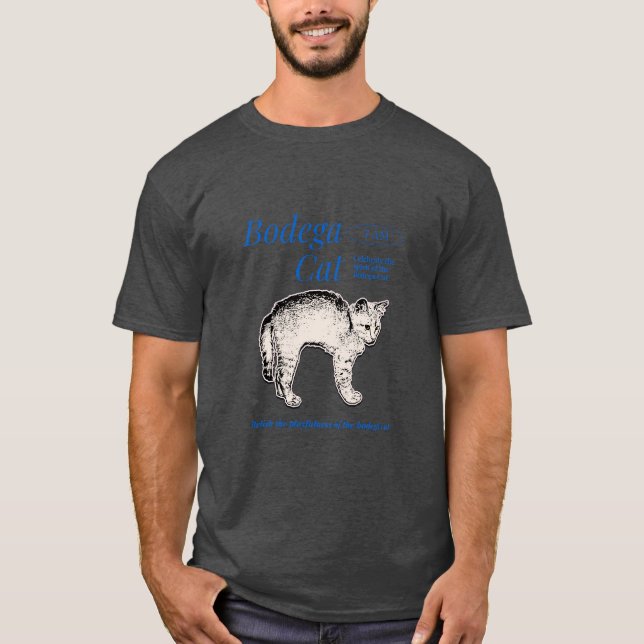 Bodega Cat Tributa T-Shirt NYC Style (Frente)