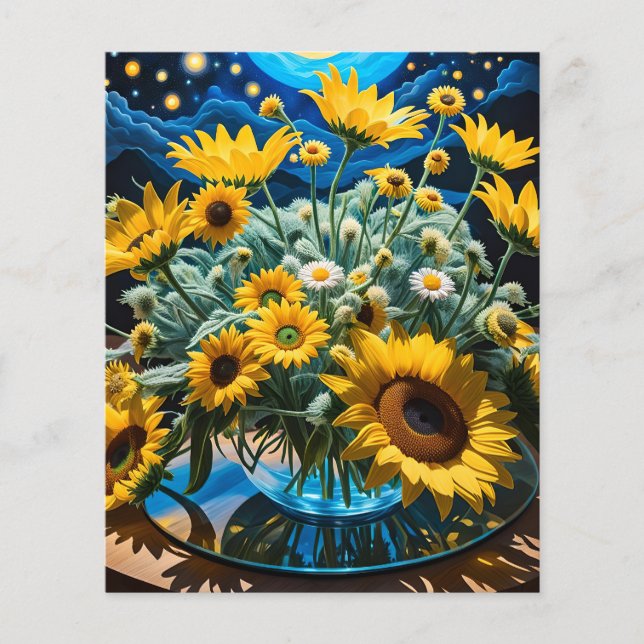 Bodegón Flores y Noche 1 - 001 (Frente)