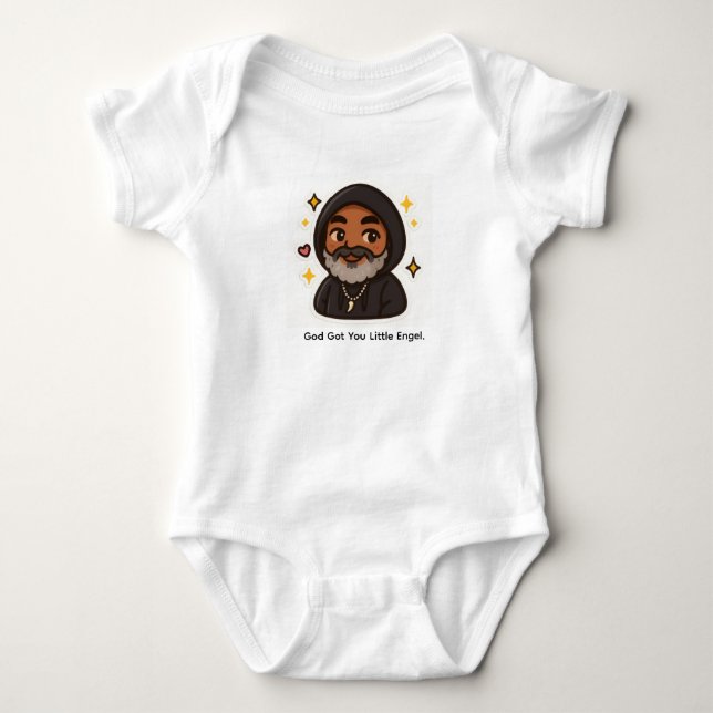 Body Bodysuit de Jersey para Bebê – Macio e Confor (Frente)
