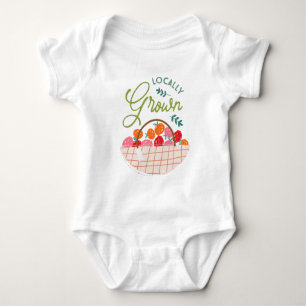 Body Bodysuit de Uma Peça para Bebê Cultivado Loca