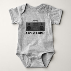 Body Bodysuit para Bebê Nursery Rhymez