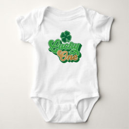 Body Bodysuit Verde para Bebê Dia de São Patrício