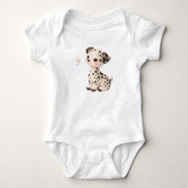 Body Dalmatiano para Bebê – Cachorrinho Malhado Fo