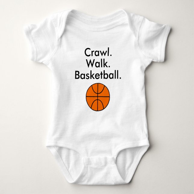 Body de Basquete para Bebê (Frente)