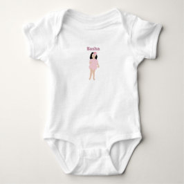 Body de Bebê Camiseta Boneca