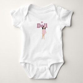 Body de Bebê Camiseta Lil Doll