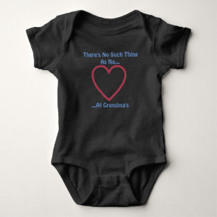 Body de Bebê Camiseta 'O Cara da Vovó'