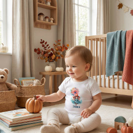 Body de Bebê Feiticeira Personalizado para Hallowe