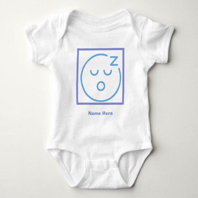 Body de Bebê Presente para Meninos, Personalize (Frente)