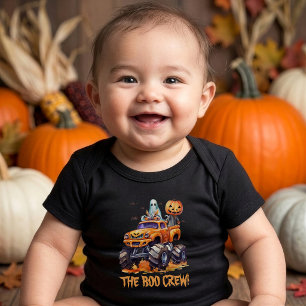 Body de Halloween para Bebê Custom Boo Crew