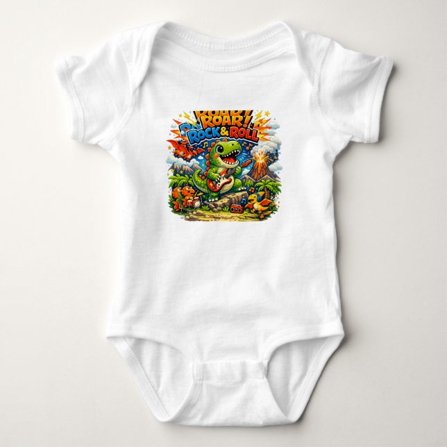 Body de Jersey para Bebê – Macio, Confortável  (Frente)