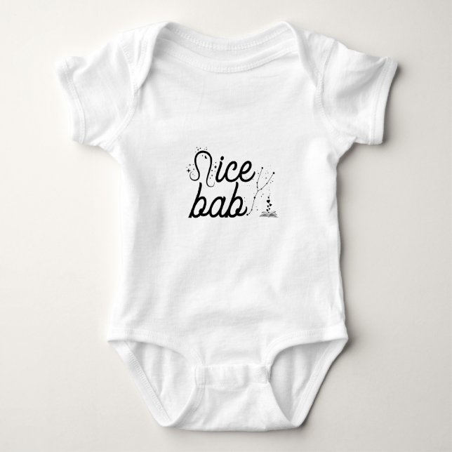 Body de Jersey Personalizado para Bebê (Frente)