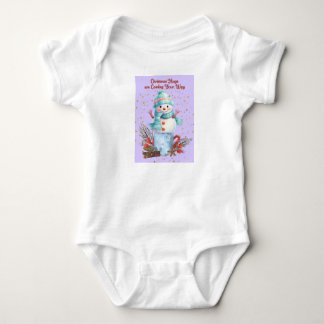 Body de Natal para Bebê Menino ou Menina
