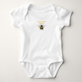 Body infantil camiseta Abelhinha da Mamãe