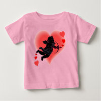Body Infantil Dia dos Namorados Orgânico Camisa Cu