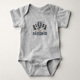Body Para Bebê 100% Diesel 0% Patience Vintage Graphic
