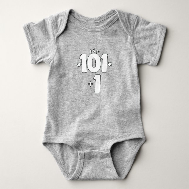 BODY PARA BEBÊ 101 + 1 (Frente)