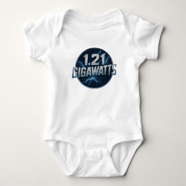 Body Para Bebê 1,21 Gigawatts (Frente)