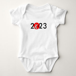Body Para Bebê 2023 Ano da Roupa do Bebê do Coelho