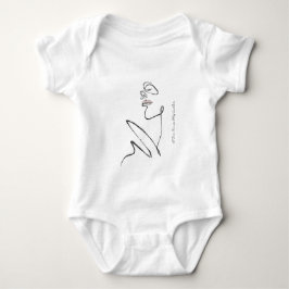 Body Para Bebê 3D Linha Art lado B - Artista - CardArts Baby Body