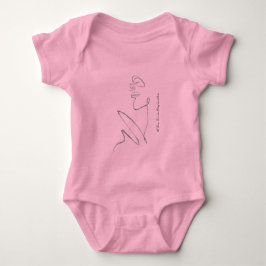 Body Para Bebê 3D Linha Art lado B - Artista - CardArts Baby Body