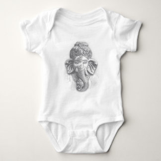 Body Para Bebê 3d Senhor Ganesha - Om