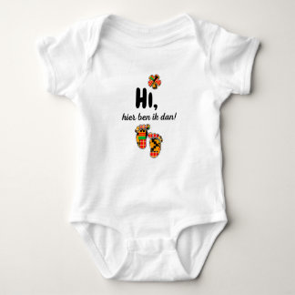 Body Para Bebê #5 African print Baby Bodysuit - Hierb ben ik