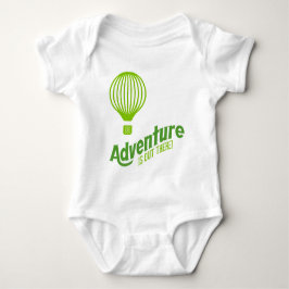 Body Para Bebê A aventura está lá fora 2