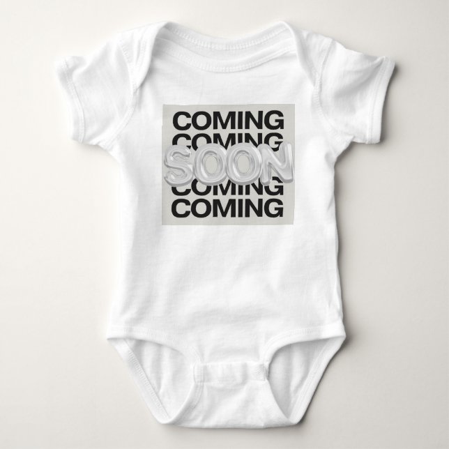 Body Para Bebê A caminho (Frente)