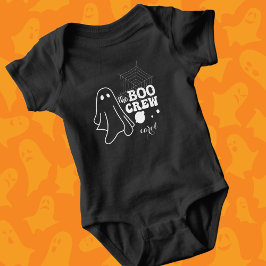 Body Para Bebê A Família Boo Crew White Halloween Combina