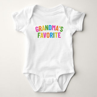 Body Para Bebê a favorita da vovó