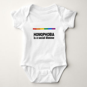 Body Para Bebê A homofobia é uma doença social
